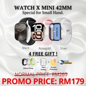 WATCH X MINI (42MM + 4GB STORAGE)