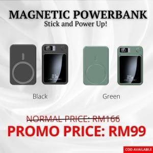 MAGNETIC WIRELESS POWERBANK 12,000 MAH