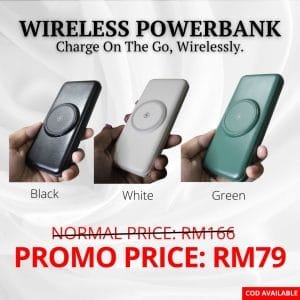 WIRELESS POWERBANK 30,000 mAh