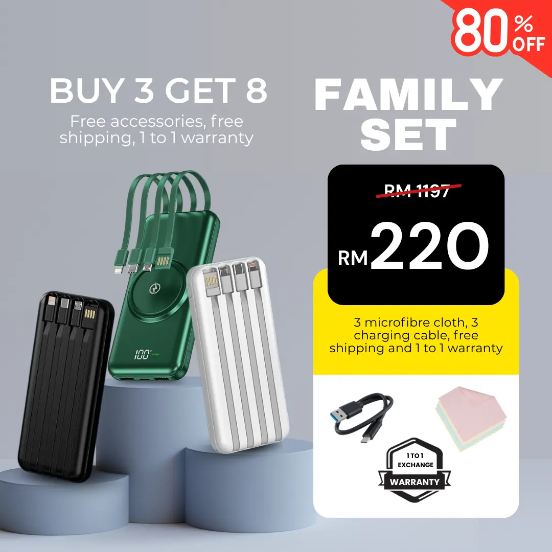 powerbank family set