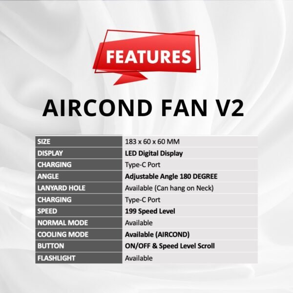 AIRCOND FAN V2 - Image 2