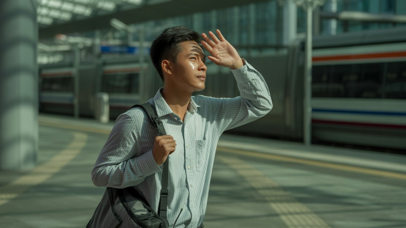 Yang taknak berpeluh waktu pergi kerja