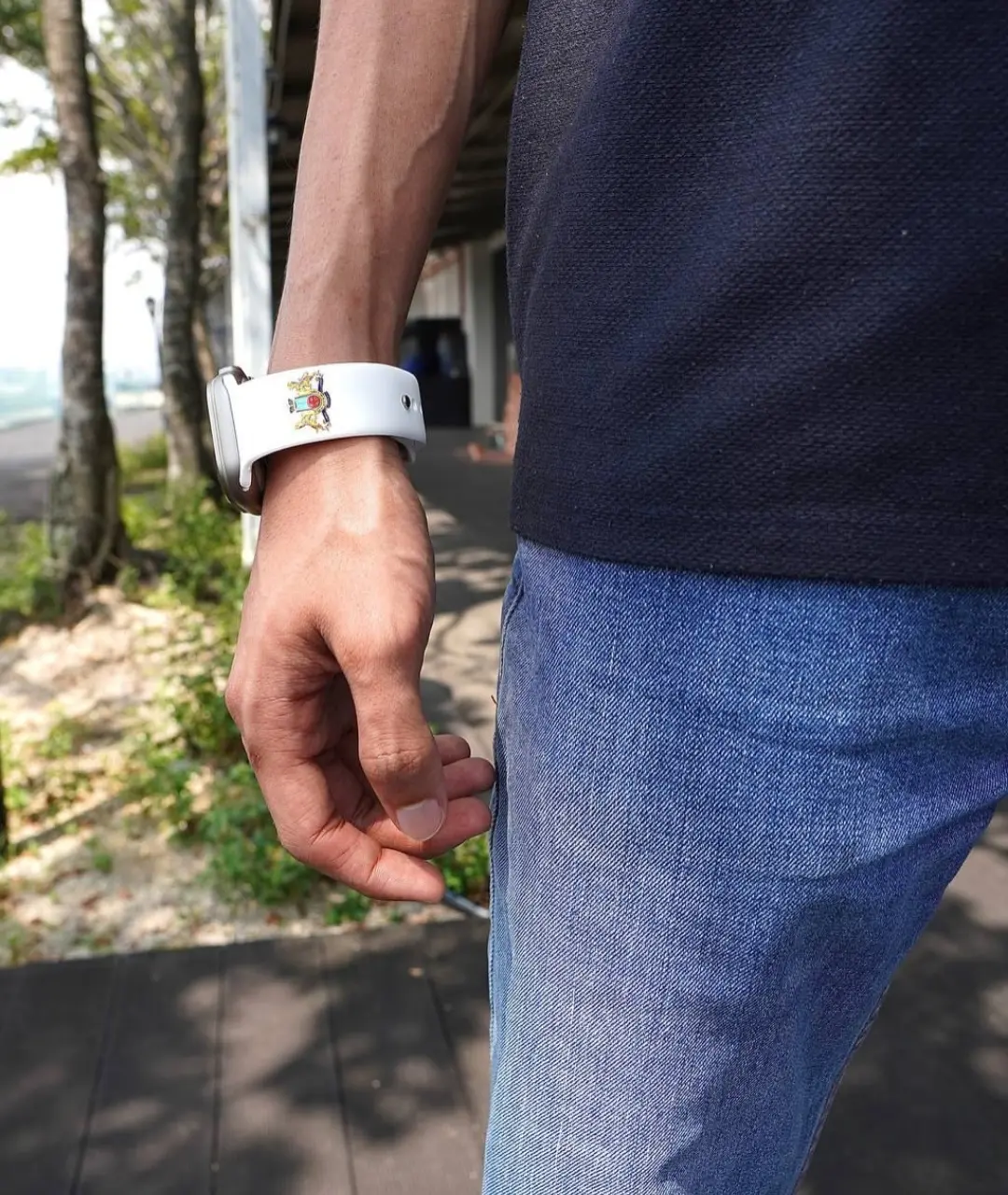 Majlis Negeri Labis  Custom Logo on strap